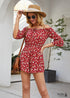Boho Floral Print Jumpsuit Maeve